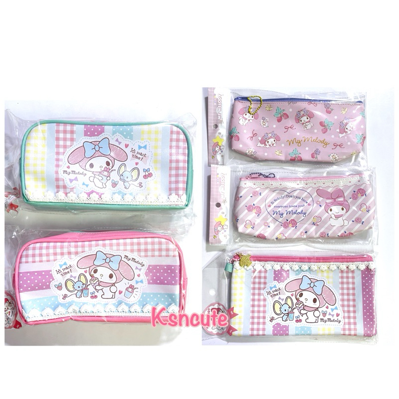กระเป๋าดินสอ (เพิ่มลายใหม่ ) mymelody มายเมโลดีั สีน่ารัก ลิขสิทธิ์แท้
