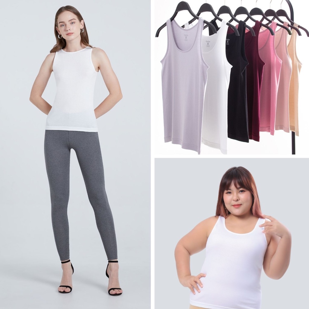 CHERILON Eco Wear เชอรีล่อน เสื้อกล้าม เสื้อแขนกุด ไซส์ M-3XL ผ้านุ่มมาก ใส่สบาย ระบายอากาศดี ONIC-BSVRY2 + ONIC-BSVRY4