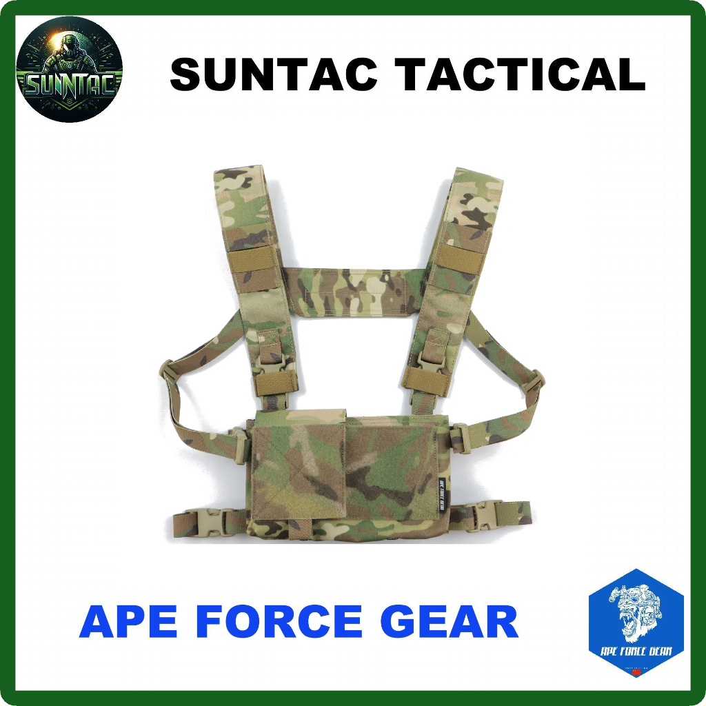 Ape force gear ชุดกระเป๋าหน้า | MK3 Tactical Chest Rig Basic Set|AFG-CR002