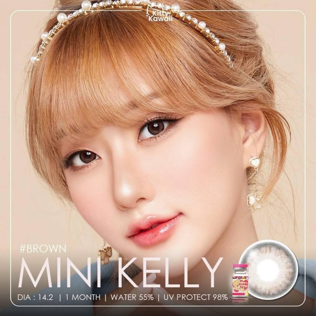 คอนแทคเลนส์ ✨ขนาดมินิ✨Mini Kelly (kittykawaii) ราคา ถูกที่สุด ดีลบีเคเค แกลเลอรีภาพที่ 7
