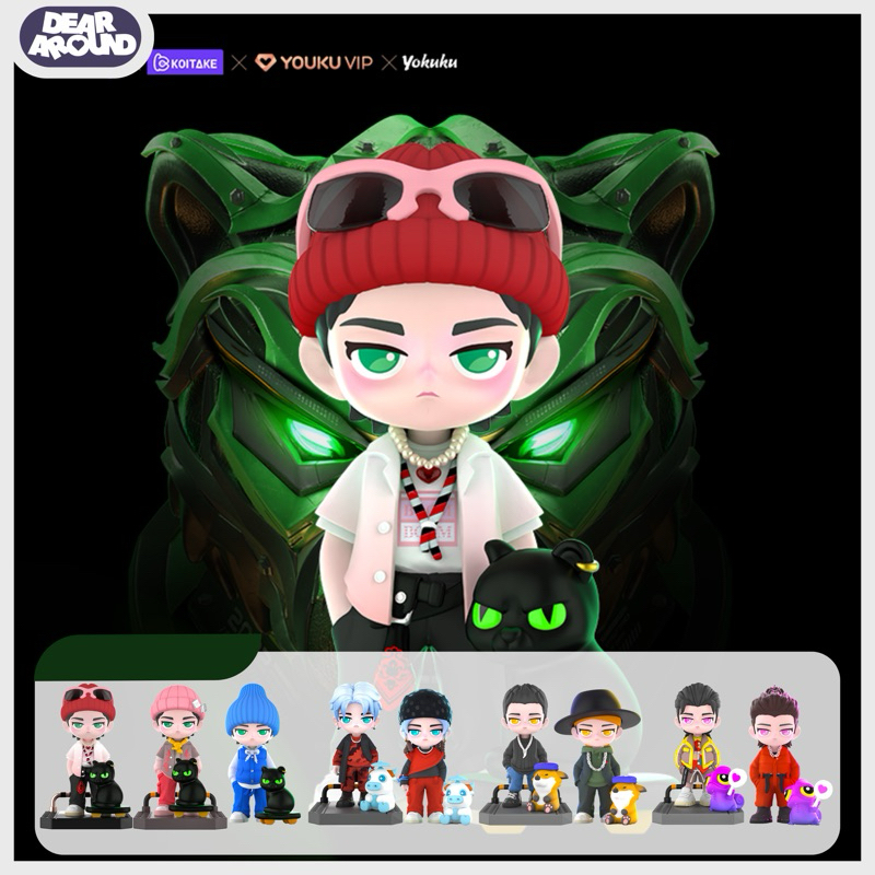 【pre-order】 SDC4 & SDC5 - Street Dance Of China ฟิกเกอร์ อี้ป๋อ หานเกิง หลิวอวี่ซิน ลีซึงฮยอน
