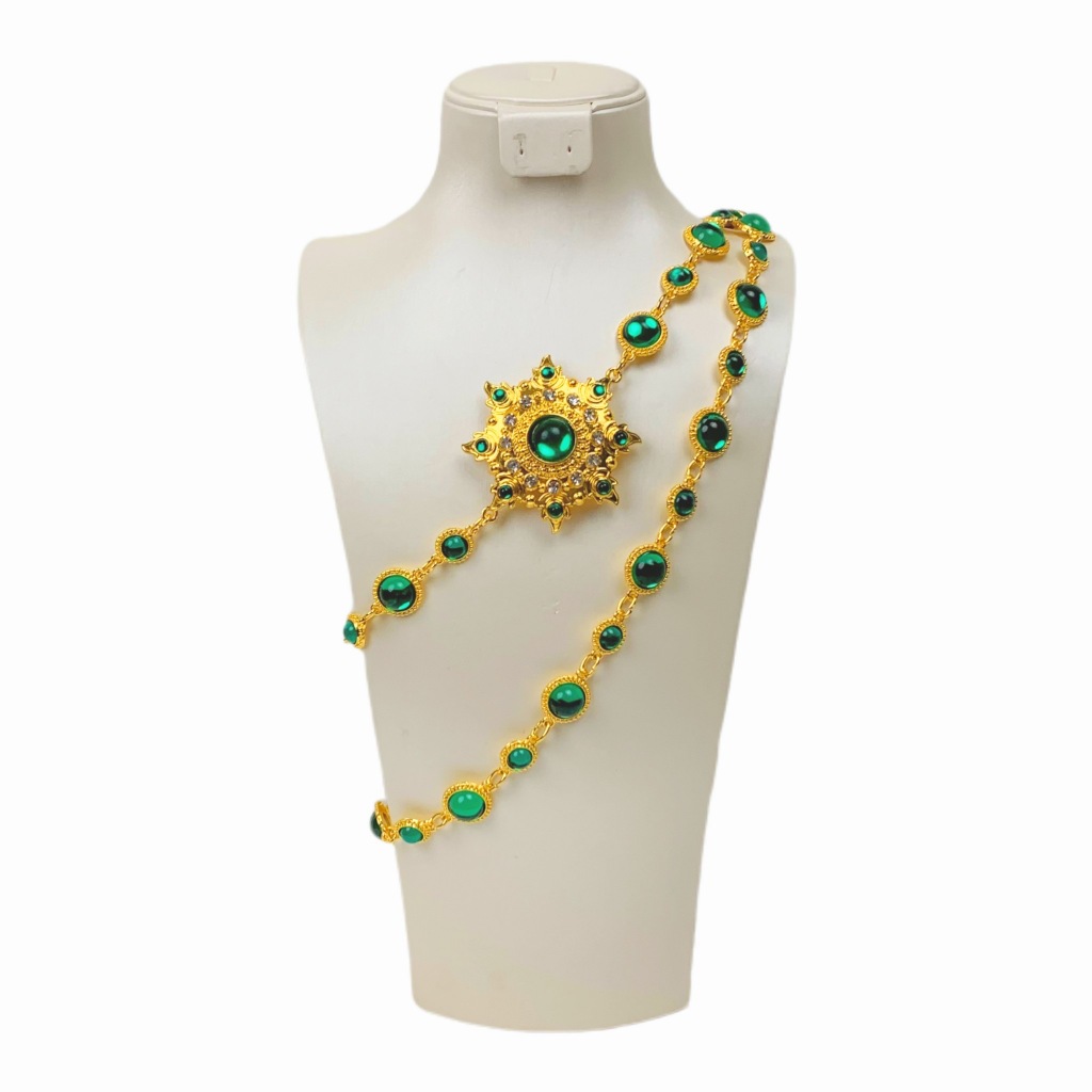 สังวาลย์ ราคาถูกที่สุด (ขายปลีก-ส่ง) สังวาลย์เจ้านาง รำ ตกแต่งชุดไทย สินค้าพร้อมจัดส่งจากประเทศไทย - รูปที่ 3