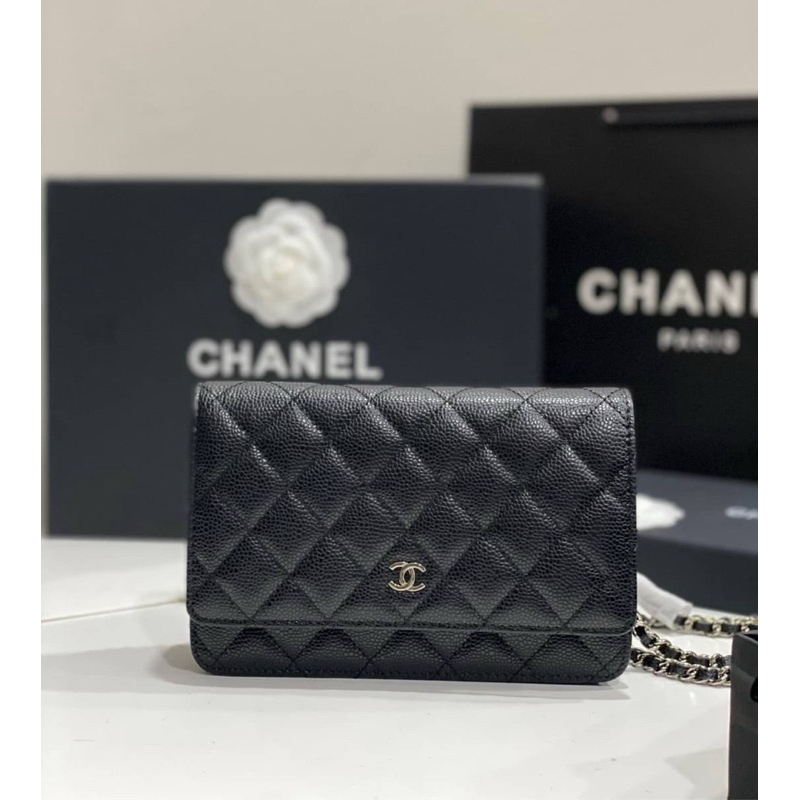 Chanel Woc ✅Grade : ออริ หนังแท้ ✅size :20cm ราคาถูกที่สุดในไทย