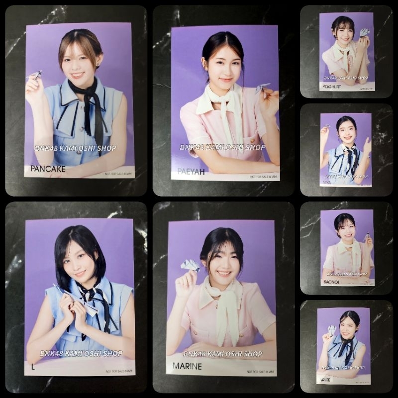 Act B Kamihikouki สาวน้อย มารีน Saonoi Marine แอคพิเศษ BNK48 Photoset งานพับ เครื่องบินกระดาษ ชุด แอร์โฮสเตส