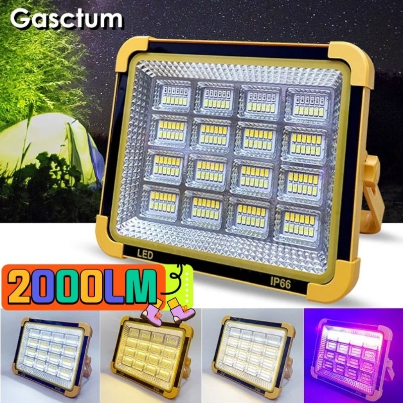 ส่งฟรี[มีประกัน]สปอตไล พกพา 800w solar cell พกพา