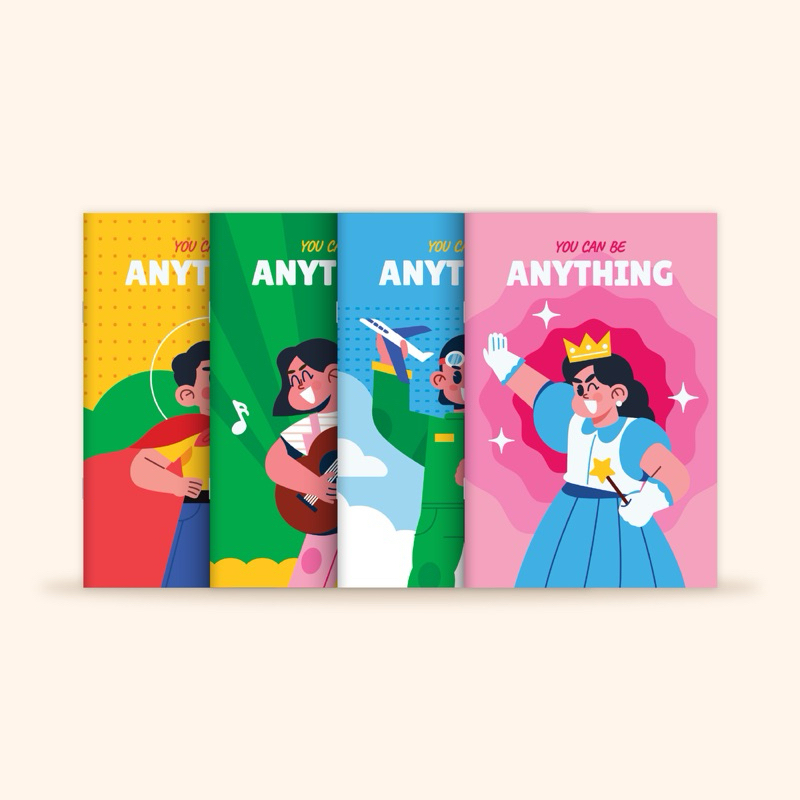 [โกญจนาท] สมุดปกอ่อนลายการ์ตูน 20 แผ่น ราคาถูก