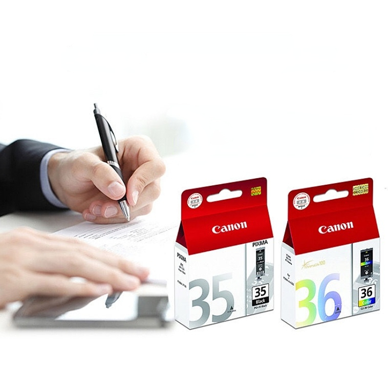 ตลับหมึก Canon 35 36 แท้ PGI35 Black CLI36 Color IP100IP110 Printer Cartridge