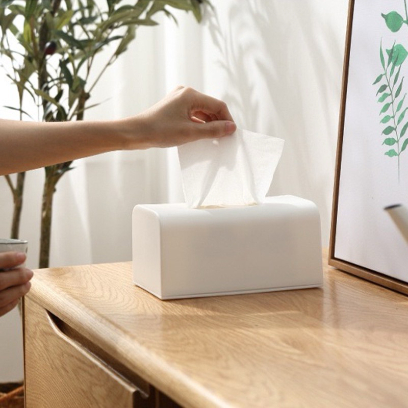 กล่องกระดาษทิชชู่ ขอบมน มินิมอล - รูปที่ 2