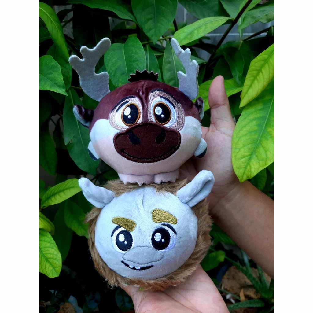 ตุ๊กตาจากเรื่อง DISNEY FROZEN 2 Squishy Troll and Sven ขนาด 5 นิ้ว
