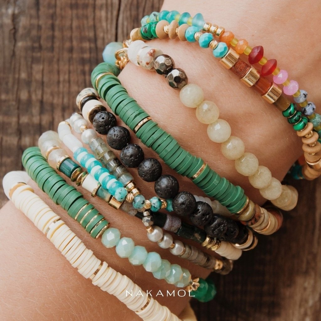 LUCKY STONE STRETCHY BRACELETS