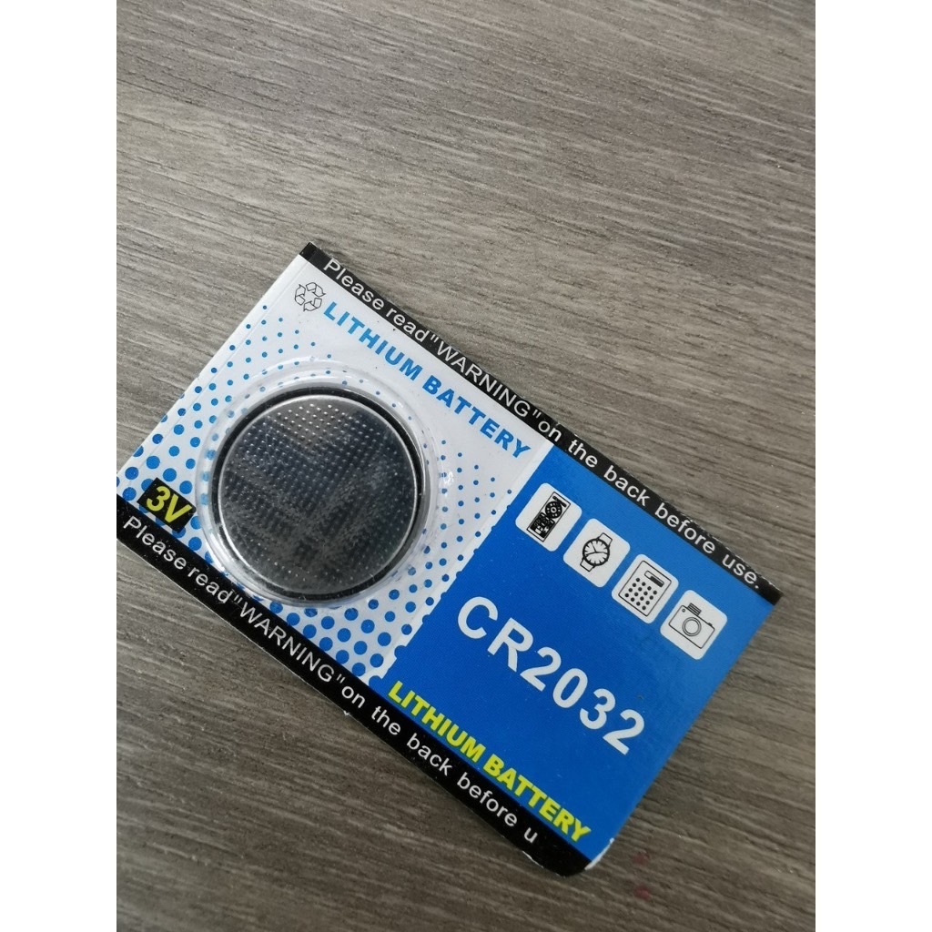 CR2032 / CR1632ถ่านกระดุม CR-2032 / CR- 1632ถ่านนาฬิกา (ราคาต่อก้อน)-แพคกระดาษ แบ่งขาย  L153
