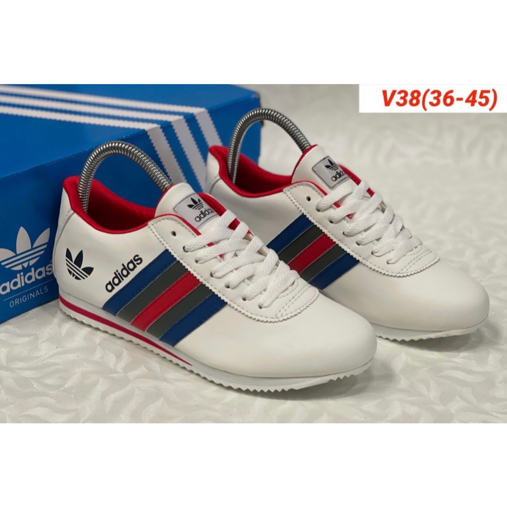 รองเท้าผ้าใบแฟชั่น หนังนิ่ม ใส่สบาย พื้นนุ่ม ทรงสวย ไซส์.36-45 มี 4 สี V38B013 - รูปที่ 6