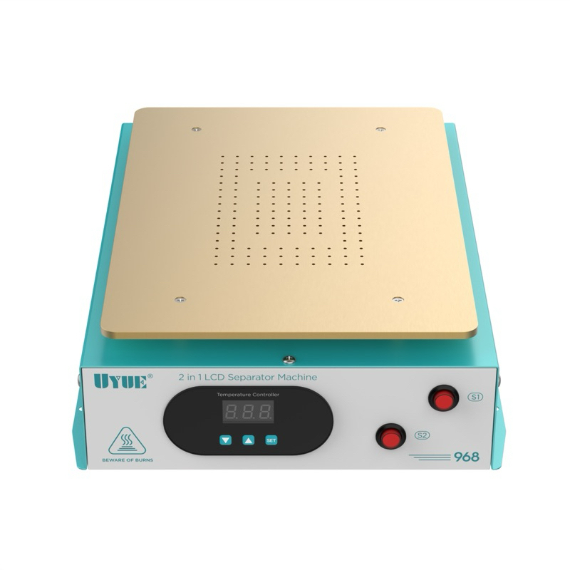 เครื่องลอกจอUYUE 968 15 นิ้ว แบบ2ปั๊มลม