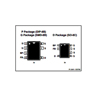 LNK302PN LNK304PN LNK305PN LNK306PN LNK302 LNK304 LNK305 LNK306 Energy-Effi cient Off-Line Switcher IC DIP-7