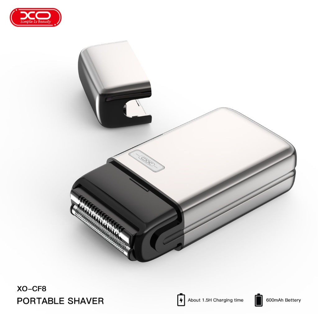 ใหม่ XO-CF8 Portable Shaver เครื่องโกนหนวดไฟฟ้า รุ่นพกพา ระบบกันน้ำIPX6 Tarnish