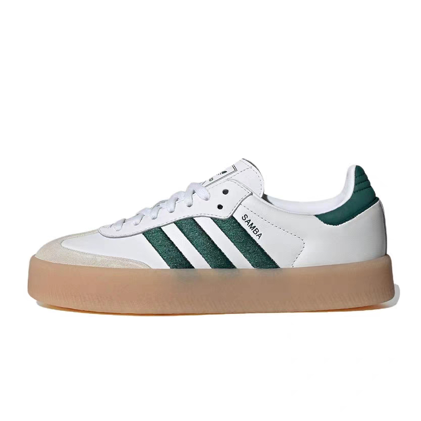 【ของแท้ 100%】Adidas Samba รองเท้าบุรุษและสตรี รองเท้ากระดานทรงเตี้ย