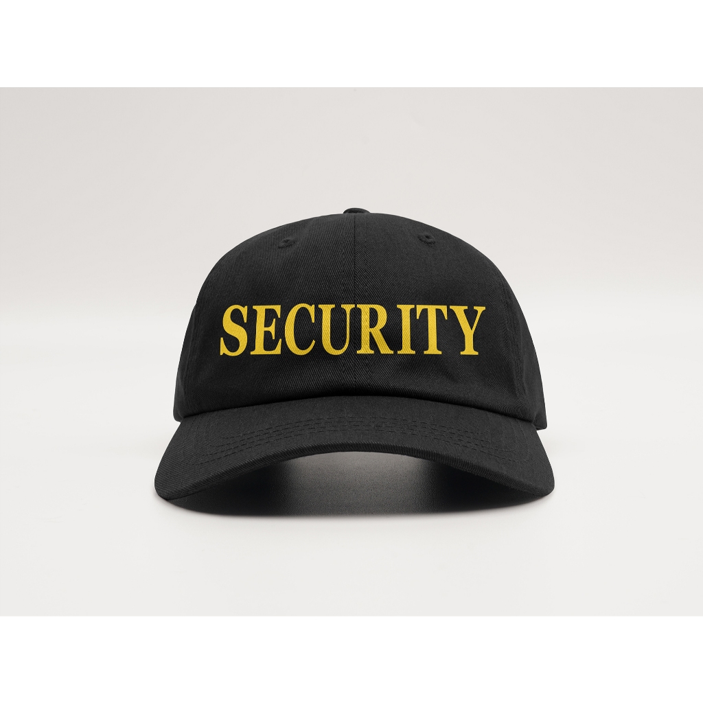 หมวก SECURITY รปภ ยาม รักษาความปลอดภัย แก๊ป สกรีน GUARD STAFF