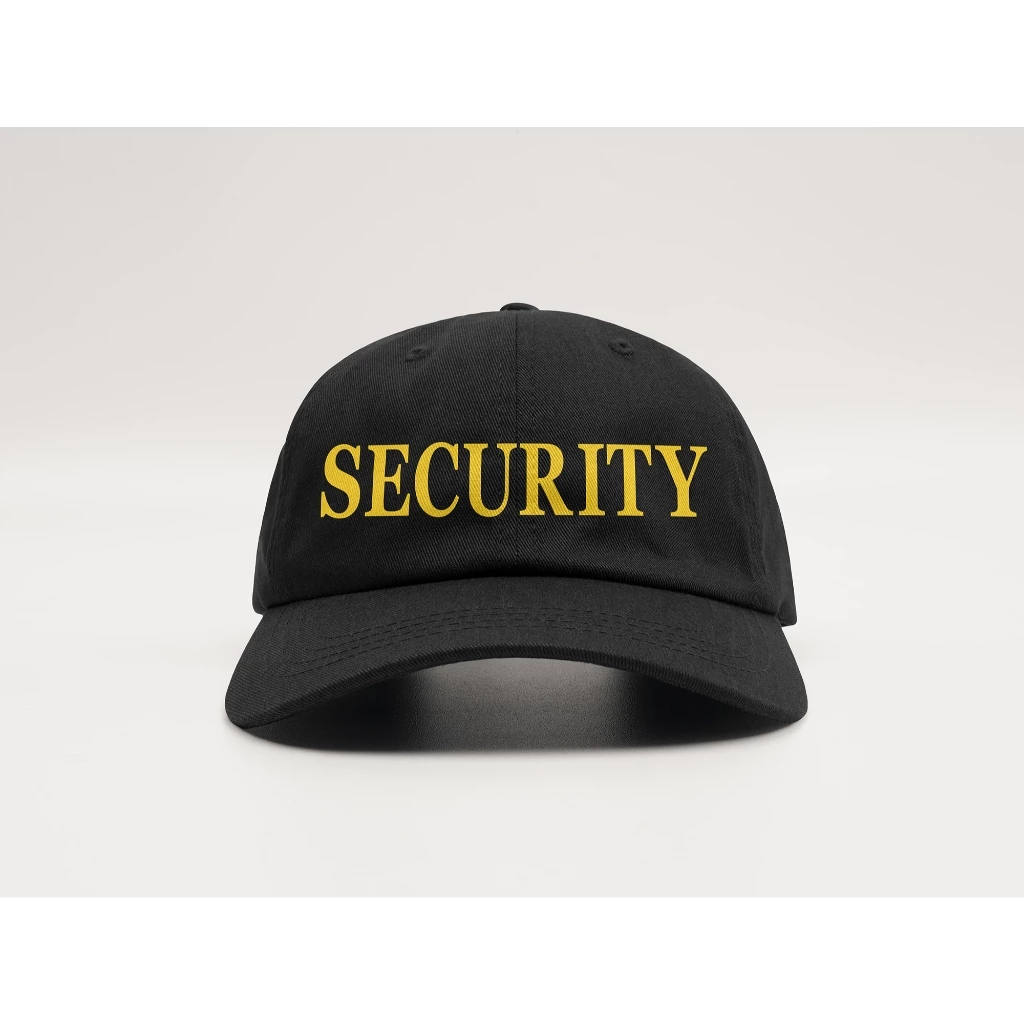 หมวก SECURITY รปภ ยาม รักษาความปลอดภัย แก๊ป สกรีน GUARD STAFF