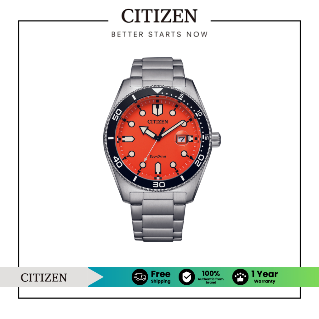 CITIZEN Eco-Drive AW1760-81X Men's Watch ( นาฬิกาผู้ชายพลังงานแสง )