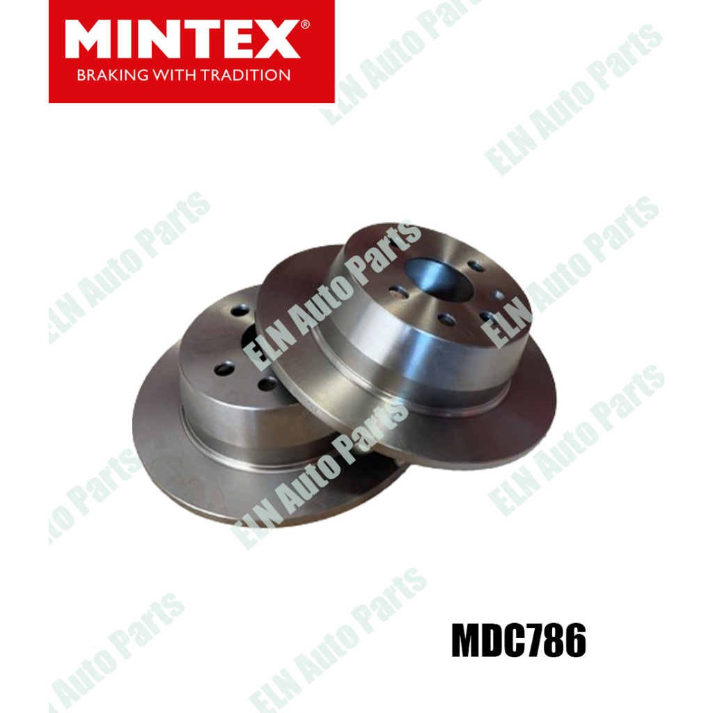 จานดิสก์เบรคหลัง (คู่) OPEL Vectra A 2.0i 16v 89-95 4WD, Astra F. 1.8-2.8i 16v 95-98 260 mm. ไม่มีรู