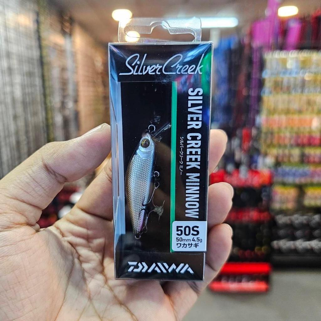 A12 Daiwa เหยื่อปลั๊ก Silver Creek Minnow 50S น้ำหนัก 4.5 กรัม ราคา ถูกที่สุด ดีลบีเคเค แกลเลอรีภาพที่ 2