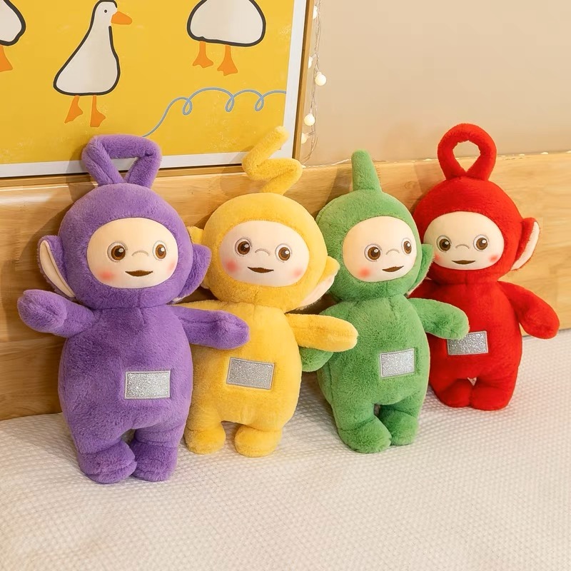 🟡COD🟣ตุ๊กตาผ้า Teletubbies ตุ๊กตาเทเลทับบี้ 30/40/50cm ของขวัญสําหรับเด็ก มี 4 สี น่ารัก เด็ก ๆ ชอบมันมาก - รูปที่ 4