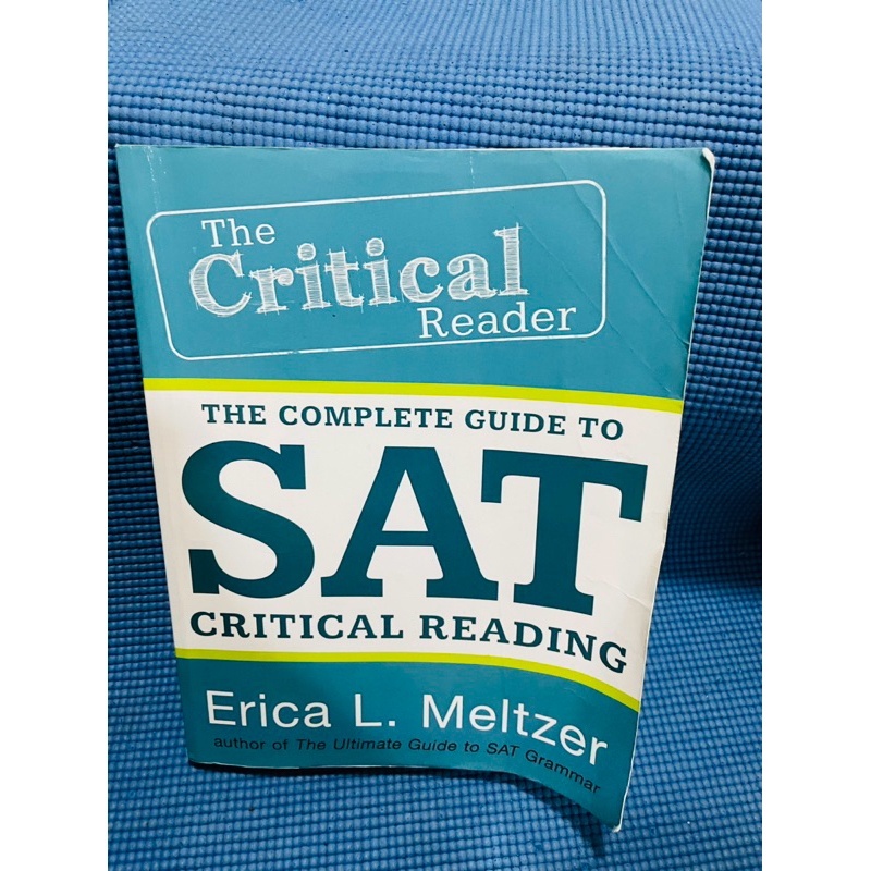 The Critical Reader, 2nd Edition SAT Erica💥ไม่มีเขียน