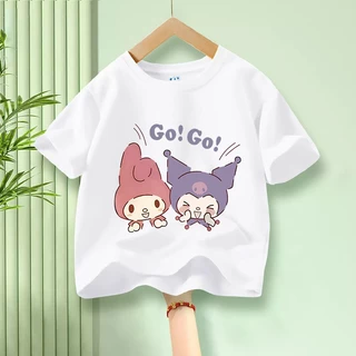 H797เสื้อยืดเด็กแขนสั่ง.ผ้านุ่นใส่สบายทั้งเด็กชายกับเด็กหญิง