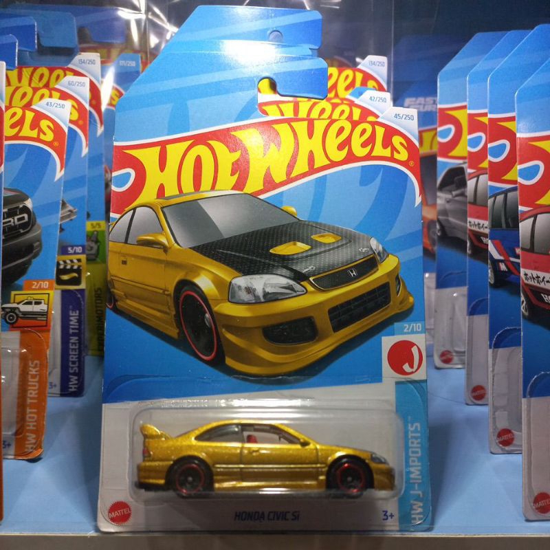 hotwheels civic si สีทอง