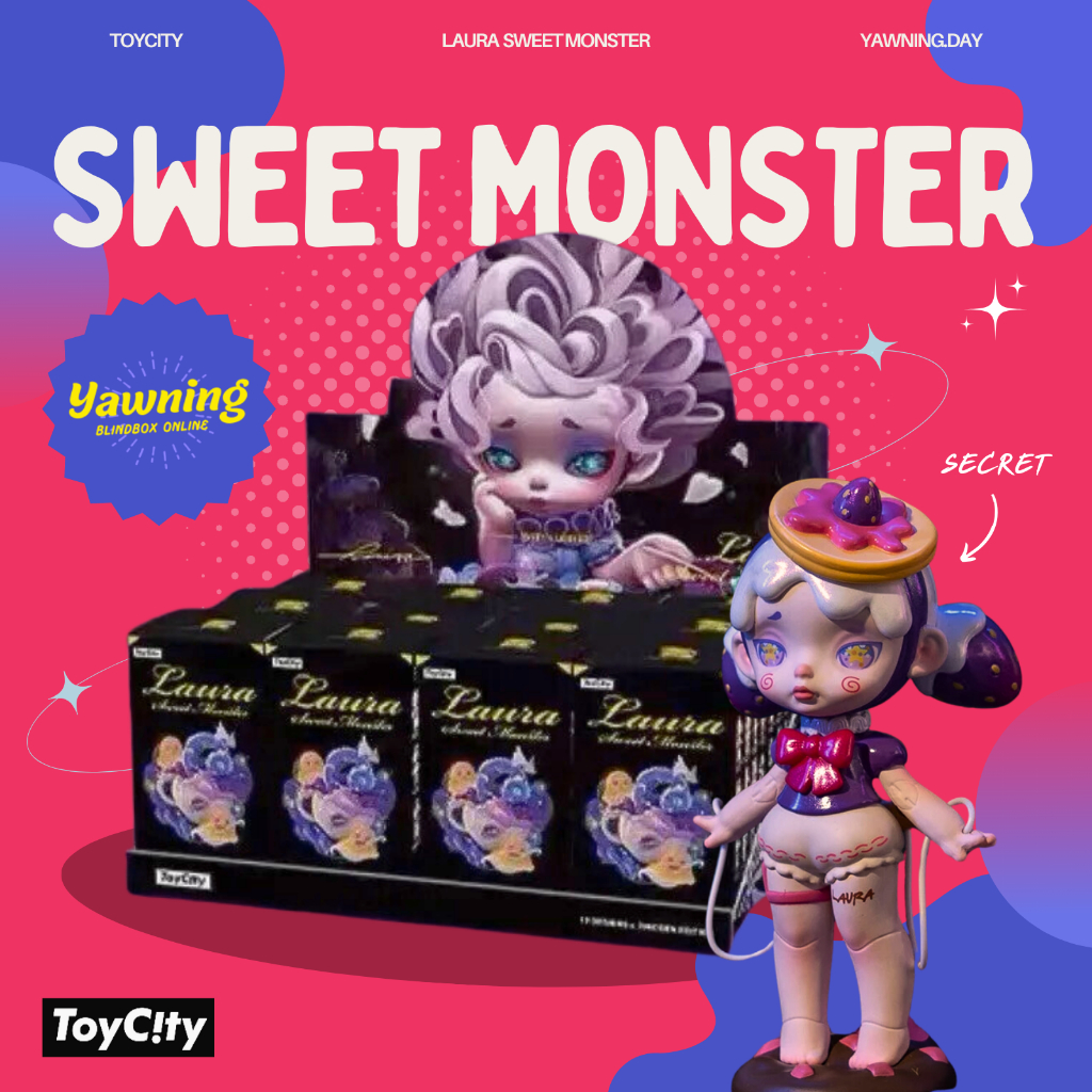 (พร้อมส่งวันนี้ 🔥) Laura Sweet Monster series ยก box ซีลเรียบร้อย ไม่แกะ ได้ครบทุกกล่อง