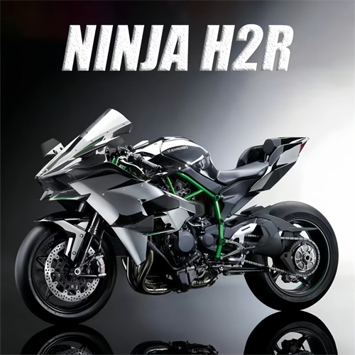 KAWASAKI H2R รถจักรยานยนต์หุ่นอัลลอย Diecast ของเล่นโมเดล