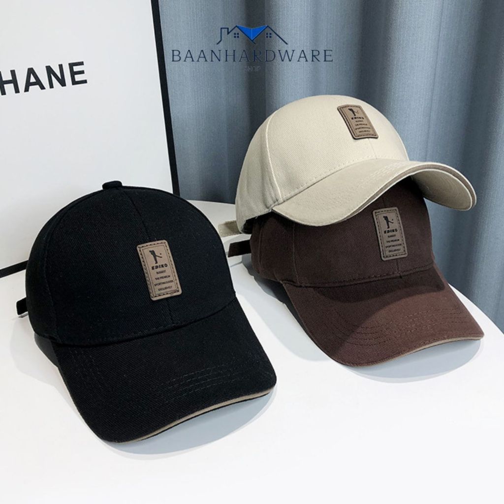 หมวกเบสบอลแฟชั่น สไตล์เกาหลี สำหรับผู้ชาย และผู้หญิง H-012