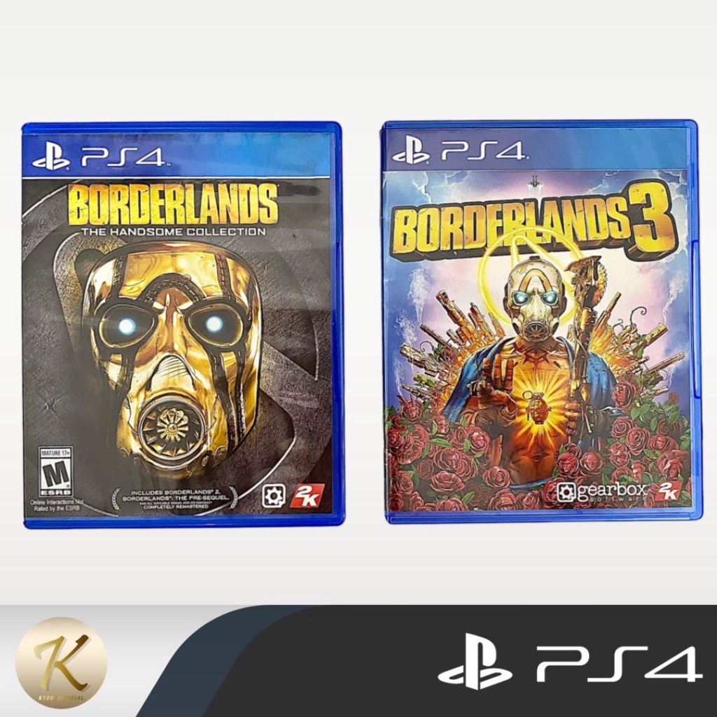 แผ่นเกมส์ PS4 : Borderlands 3  / Borderlands Handsome Collection 📍(แผ่นเกมส์ มือ2)