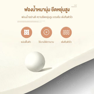 DUDEE หมอนหัวเตียง หรูหรา หมอนเสริมเตียง เบาะพิงหลังนุ่มมาก น่าสัมผัส ทันสมัย