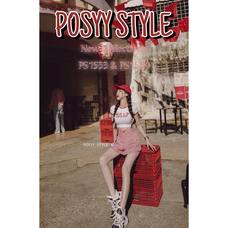 กางเกงป้ายร้าน Posy.Style ( มือ1 )