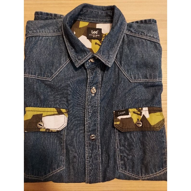 เสื้อยีนส์  Lee ของแท้ ผ้า cotton 100%