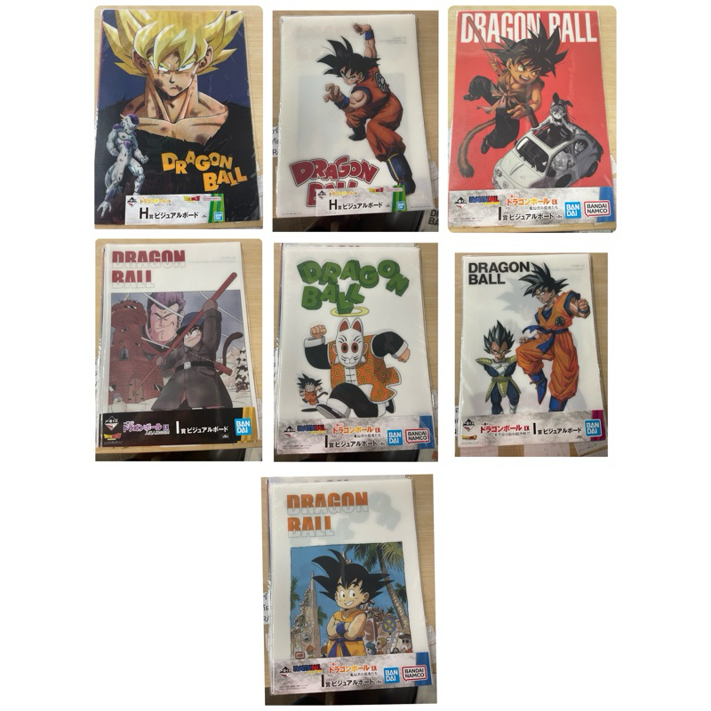 ดราก้อนบอลDragon Ball Ichiban Kuji EX FEAR !! FREEZER ARMY Visual Board Poster รูปภาพ โปสเตอร์ งานแท