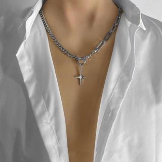 สร้อยคอลายโซ่ผู้ชาย Chain Necklace for Men （A-237）