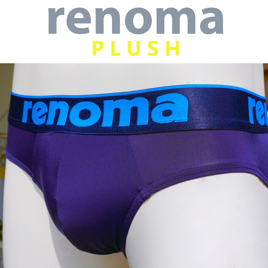 กางเกงในชาย | Renoma รุ่น Plush ผ้าซีทรูบางๆ นุ่มลื่น ใส่แล้วเย็นสบาย เซ็กซี่ แห้งไว ลดกลิ่นอับได้ดี