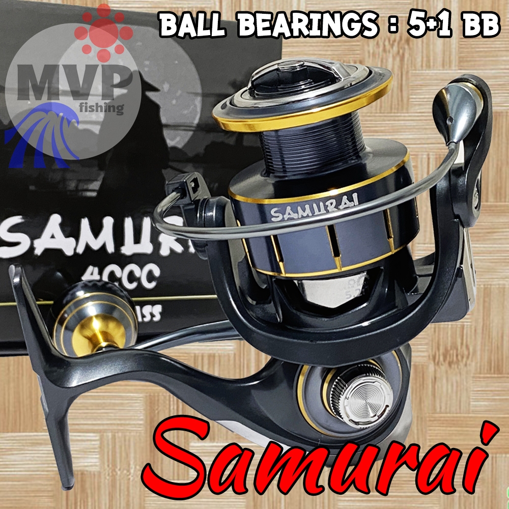 รอกสปิน Weebass Samurai 5+1BB แขนเกลียว #ใหม่ล่าสุด