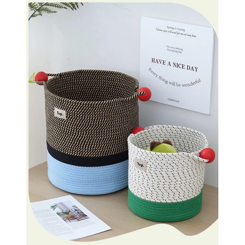 ตะกร้าผ้า style nordic [Togi]