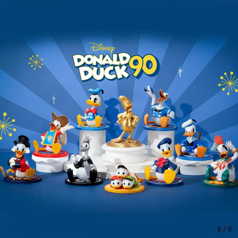 พร้อมส่ง !! Disney Donald Duck 90th Anniversary Series Figures