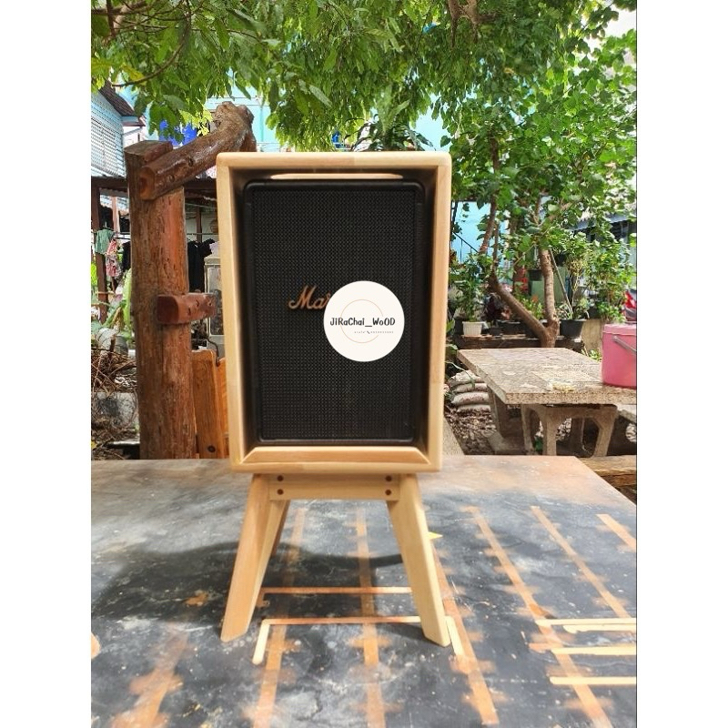 ชั้นไม้วางลำโพง#Marshallรุ่น#Tufton