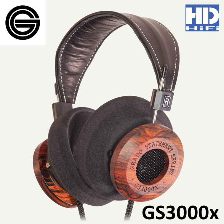 GRADO GS3000x Statement Series Wired Headphones Cocobolo