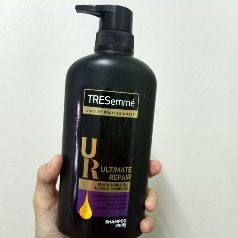 tresemme  ultimate repair Shampoo 400ml เทรซาเม่แชมพู
