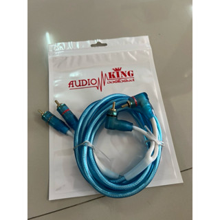 เส้นละ 98บาท ยาว​ 2เมตร​สายสัญญาณทองแดงแท้ 2to2 RCA AUDIOKIN…