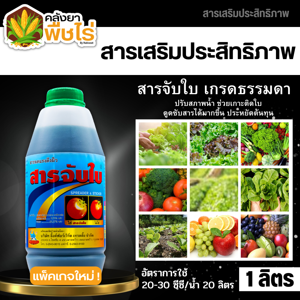 🌽 ยาจับใบ แพนเตอร์อโกร (สารจับใบ) 1ลิตร เกาะติด ดูดซึมดี ทนการชะล้าง