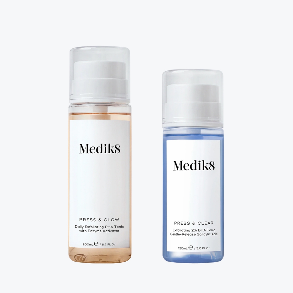 [พร้อมส่ง] Medik8 – Exfoliators (Press & Glow, Press & Clear)