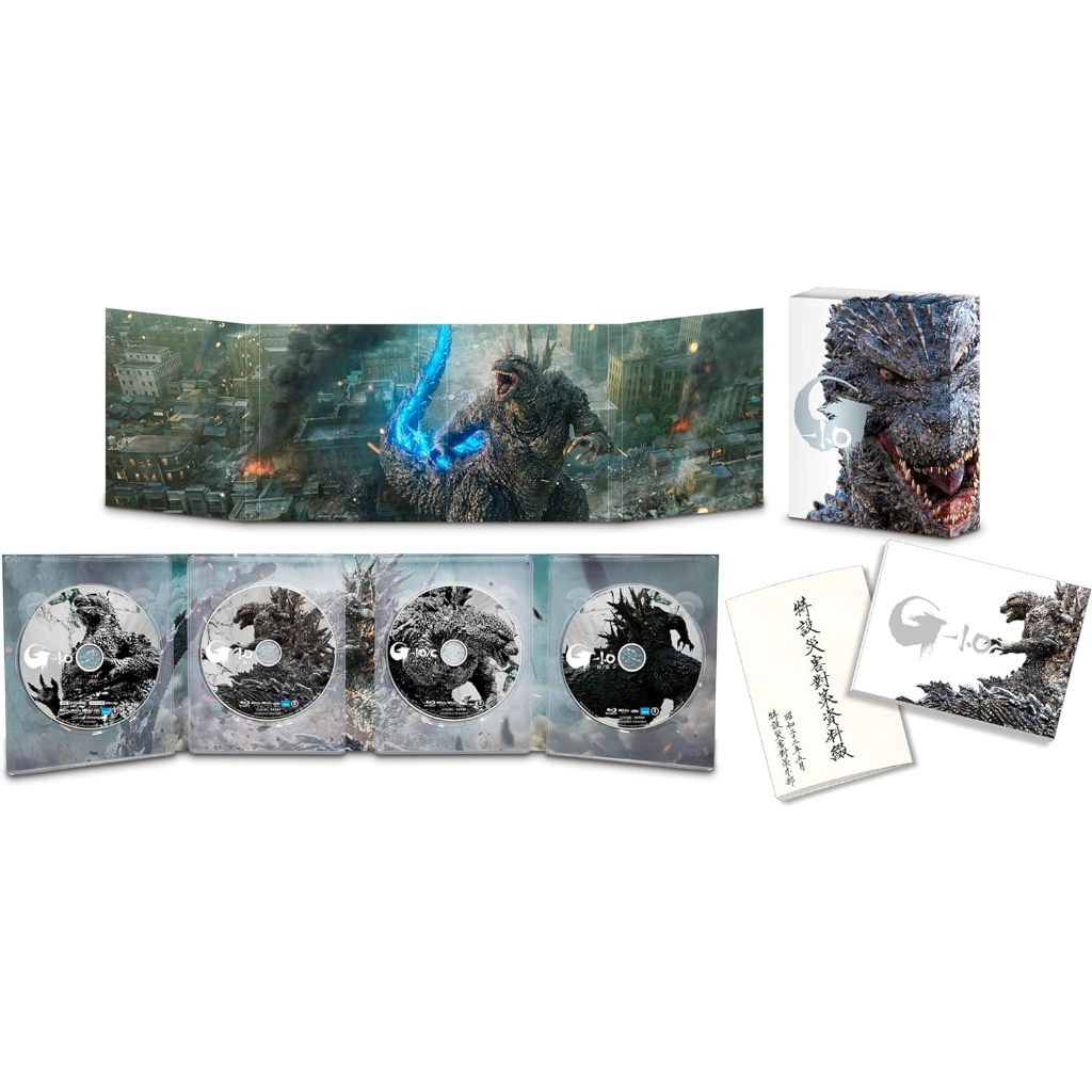 [Pre-Order] Godzilla: Minus One (DigiPack / Deluxe Edition / 4K Ultra HD + Blu-ray) แท้