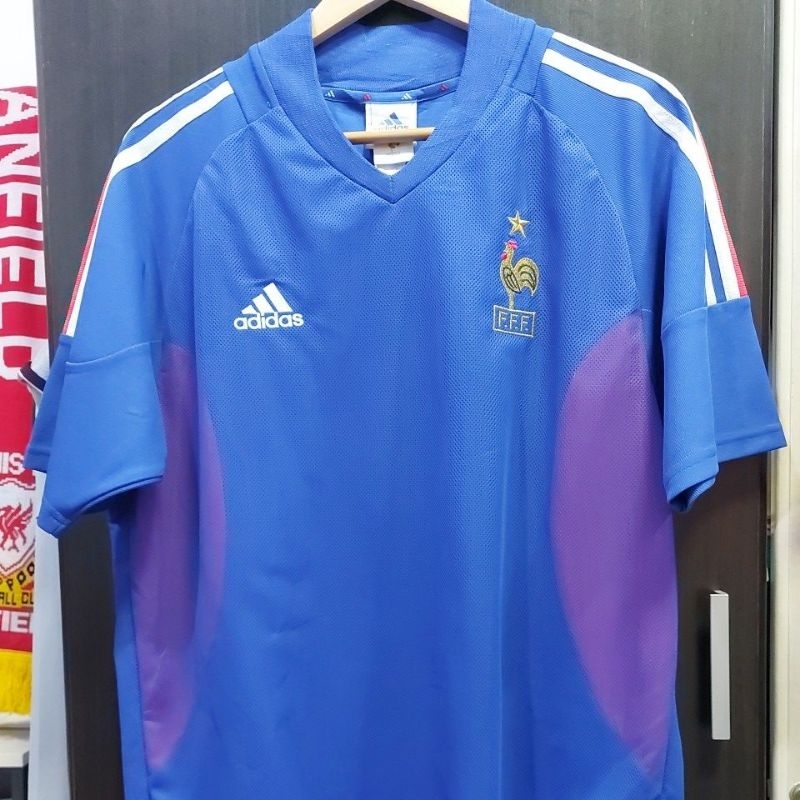เสื้อทีมชาติฝรั่งเศส 2002-04 แท้ France Home 2002-04 Original